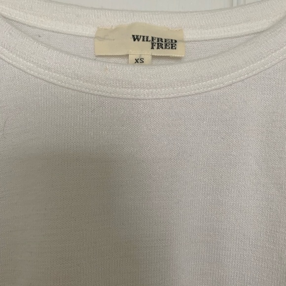 Aritzia Talula White Crop Top XS - Picture 2 of 3